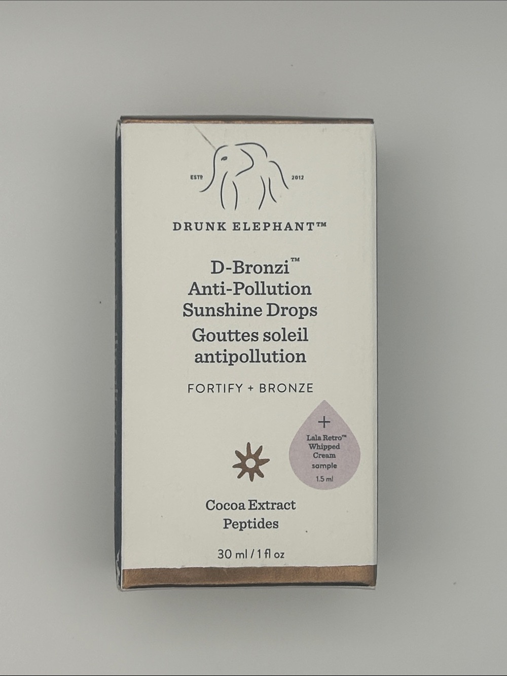 NEW Drunk Elephant D-Bronzi Anti-Pollution Sunshine Drops